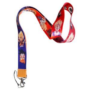 Japan Anime Dragonball Neck Strap Lanyard Purple & Red Fabric One Size Unisex